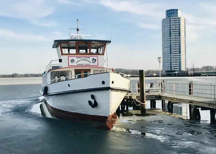 Panoramablick Ostseefjord Schlei Schleswig